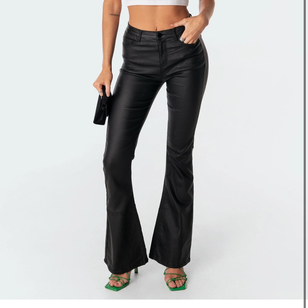 Edikted Luna faux leather pants brand new